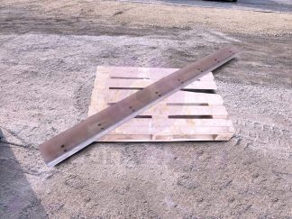 Nož za JCB 4CX bager 2450x200x20 mm - HB400 s dvostrukim rupama