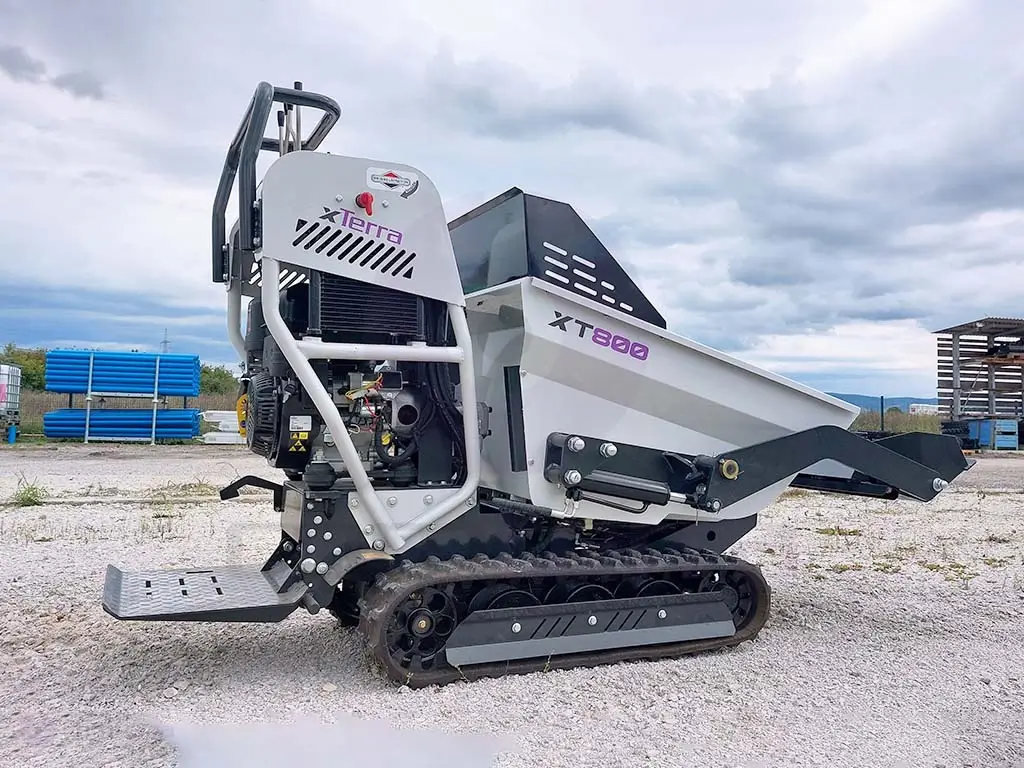 Mini demper utovarivač XTERRA XT800 - donji postroj