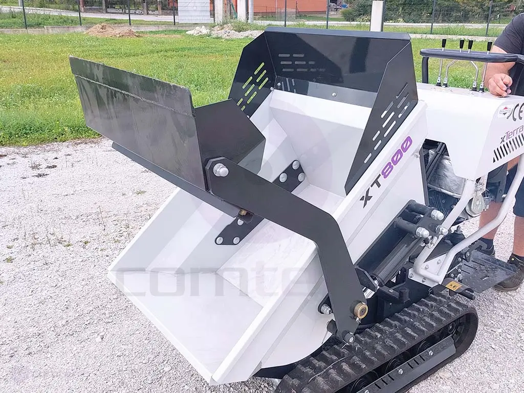 Mini demper utovarivač XTERRA XT800 - podizanje korita