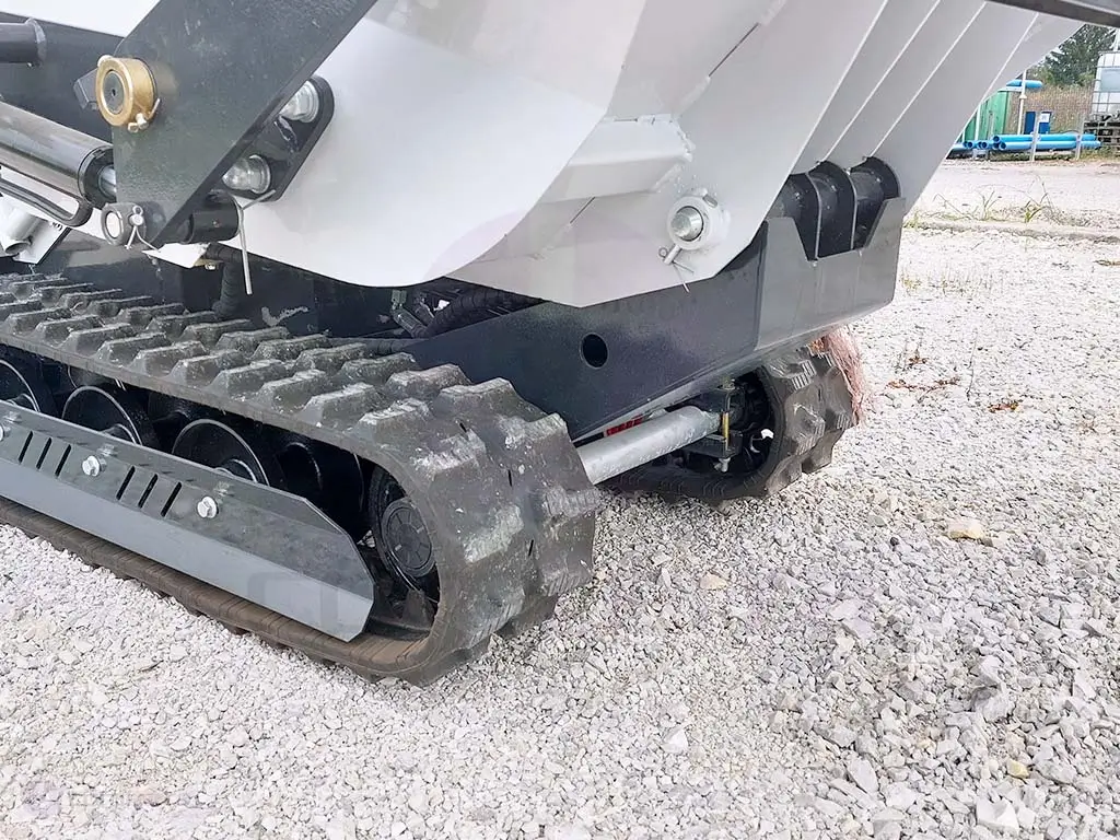 Mini demper utovarivač XTERRA XT800 - podvozje prednja strana