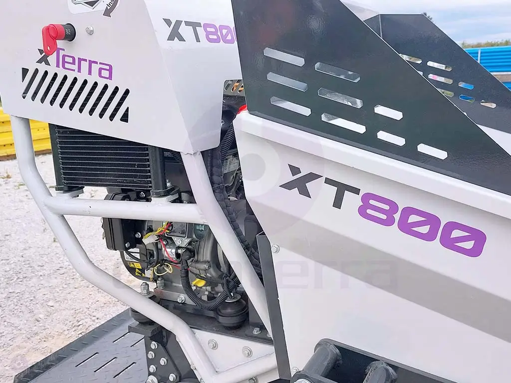 Mini demper utovarivač XTERRA XT800 - zaštitna pregrada