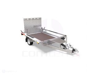 Prikolica za radne strojeve 2700 kg - 2 osovine - BUILDER 3 2615-2 S