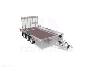 Prikolica za radne strojeve 3500 kg - 3 osovine - BUILDER 3 3518-2 S