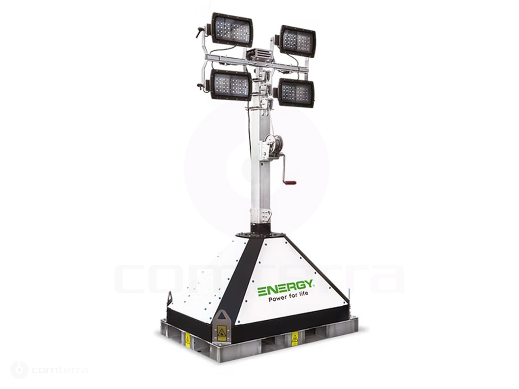 Rasvjetni toranj EY-LT-640M – 4 × 160 W LED, 5,5 m