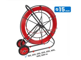 Foršpan fi 15 na vertikalnom stalku postolju sa kotačima